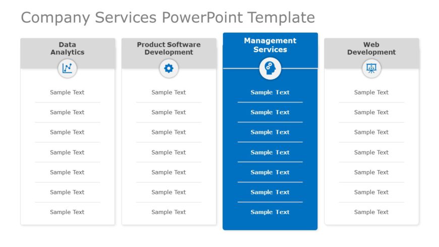 Company Services 02 PowerPoint Template