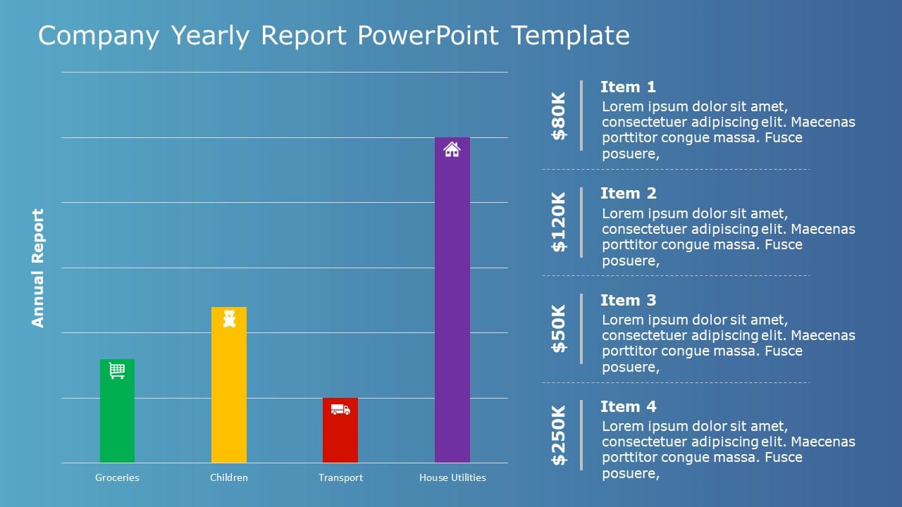 Company Yearly Report PowerPoint Template & Google Slides Theme