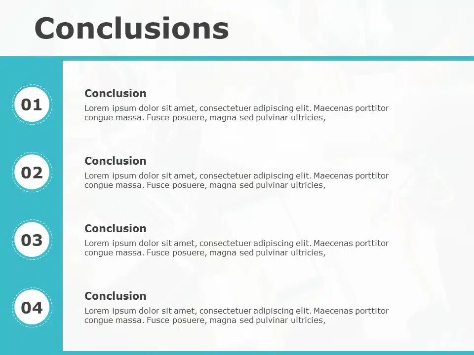 conclusion examples presentation