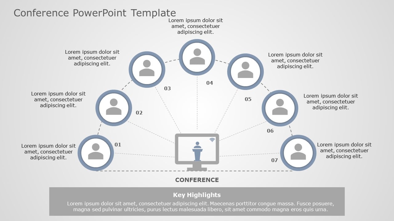 Conference 01 PowerPoint Template & Google Slides Theme