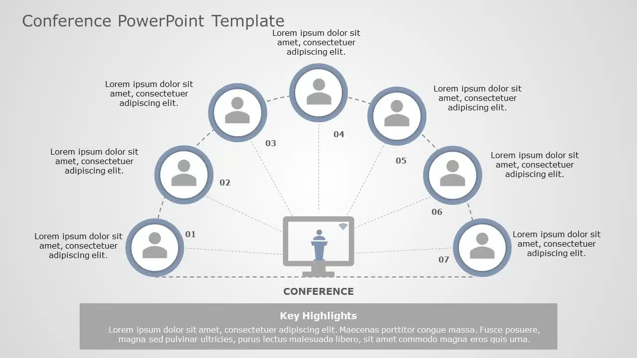 Conference 01 PowerPoint Template & Google Slides Theme