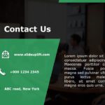 Contact Us Page 01 PowerPoint Template & Google Slides Theme
