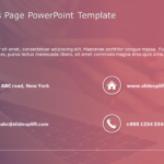 Contact Us Page 05 PowerPoint Template & Google Slides Theme