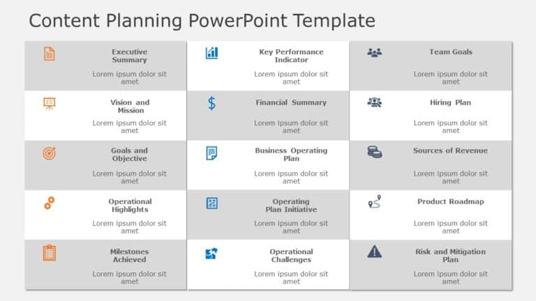 Content Planning 02 PowerPoint Template & Google Slides Theme