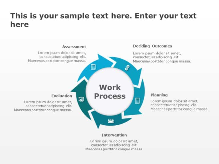 Continuous Improvement Loop PowerPoint Template & Google Slides Theme