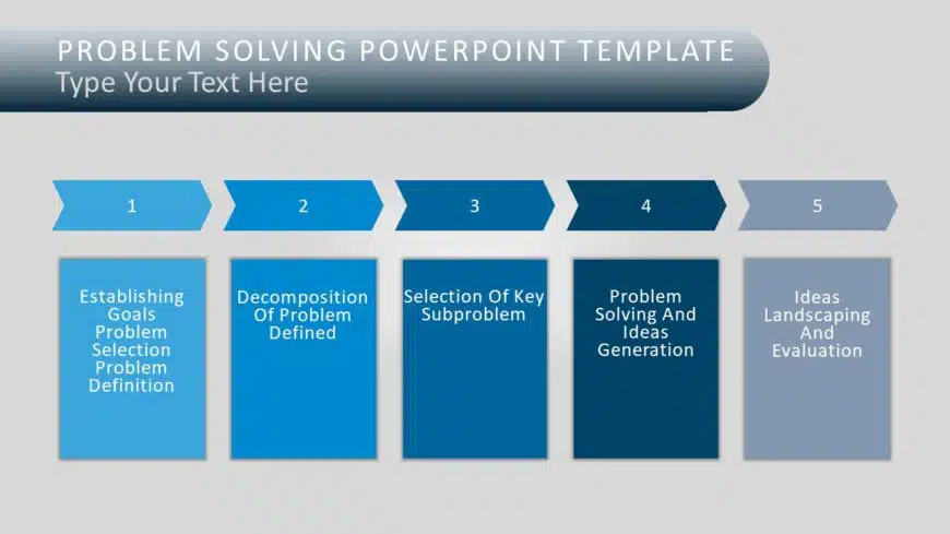 Contradiction Problem Solving PowerPoint Template