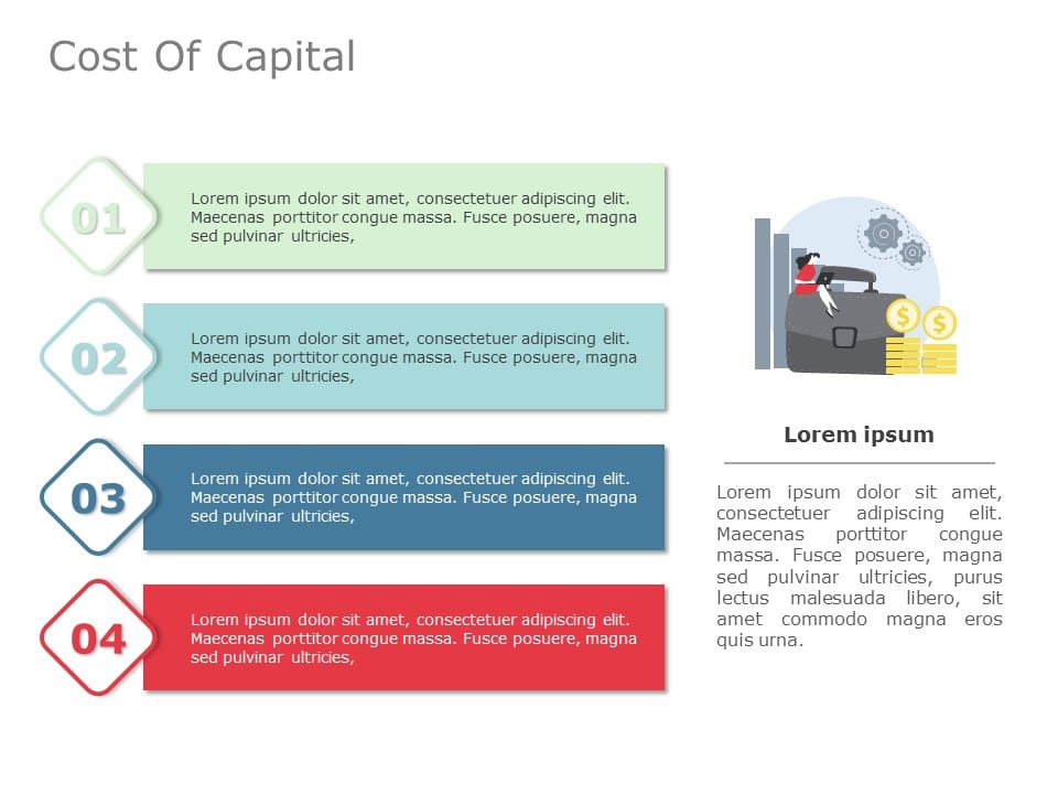 Cost Of Capital 04 PowerPoint Template