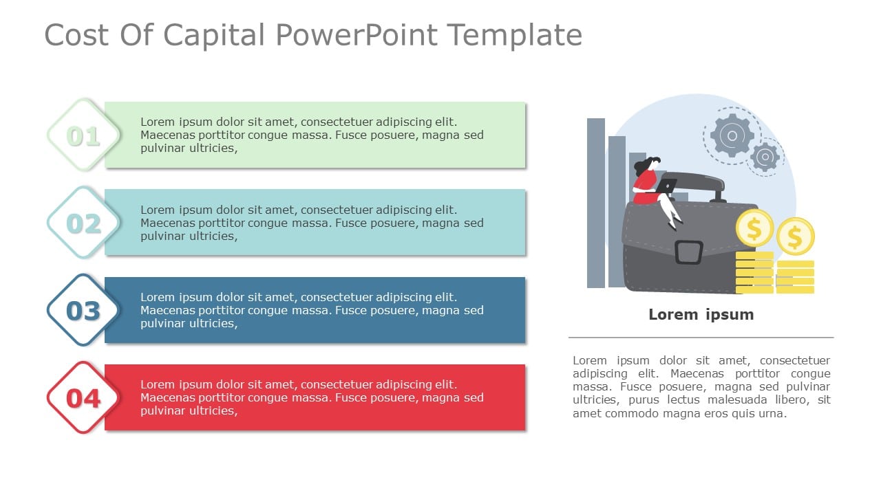Cost Of Capital 04 PowerPoint Template & Google Slides Theme