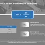 Cost Performance Index 04 PowerPoint Template & Google Slides Theme