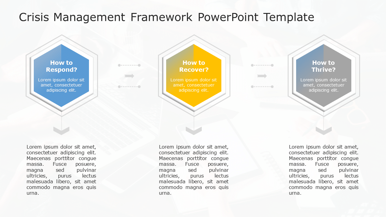 Crisis Management Framework PowerPoint Template & Google Slides Theme