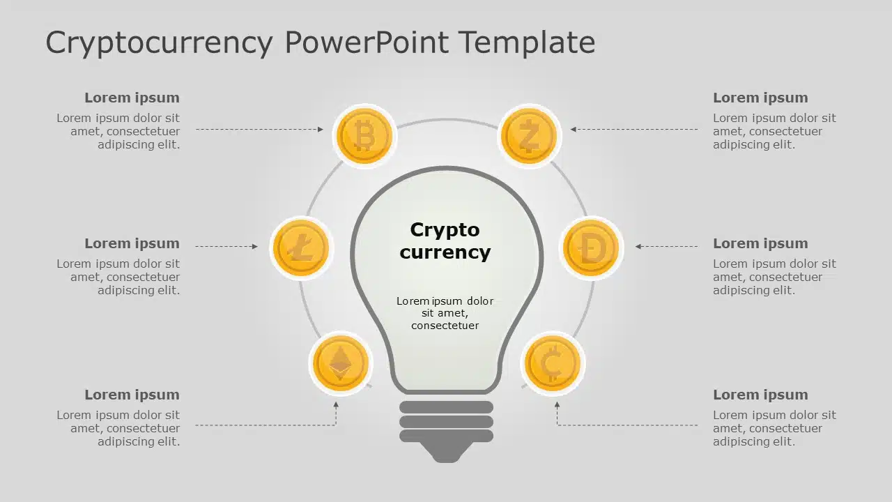 Cryptocurrency 02 PowerPoint Template & Google Slides Theme