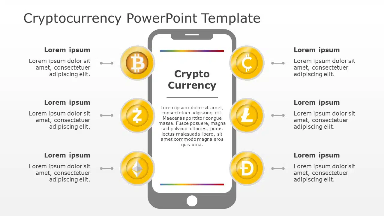 Cryptocurrency PowerPoint Template & Google Slides Theme