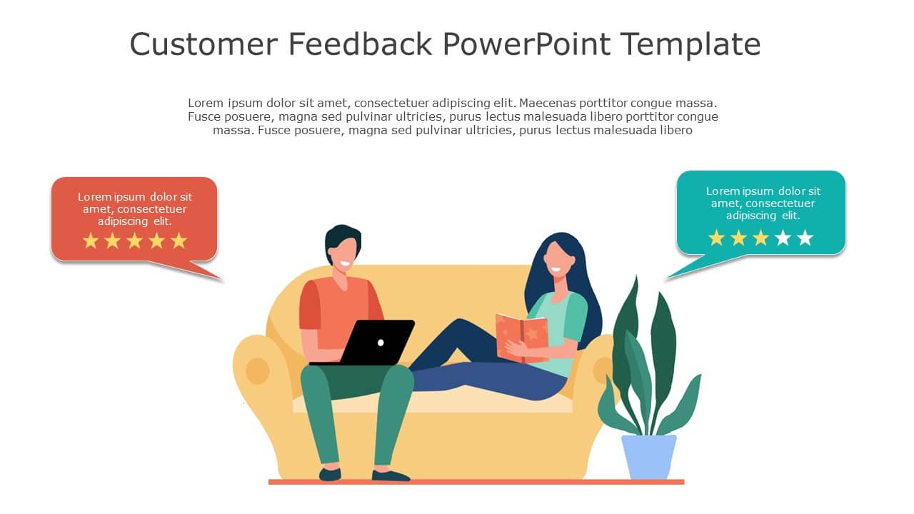 Customer Feedback 01 PowerPoint Template & Google Slides Theme