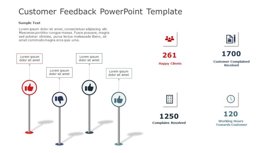 Customer Feedback 02 PowerPoint Template