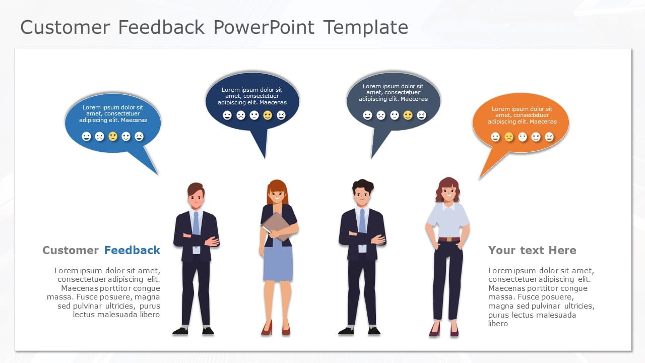 Customer Feedback 04 PowerPoint Template & Google Slides Theme