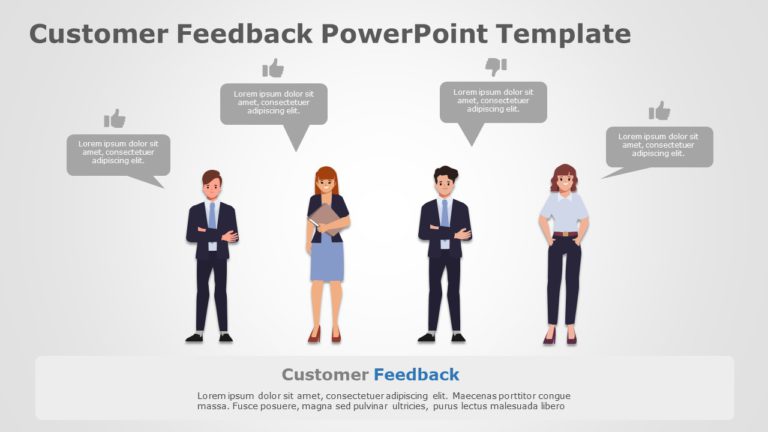 Customer Feedback 05 PowerPoint Template & Google Slides Theme