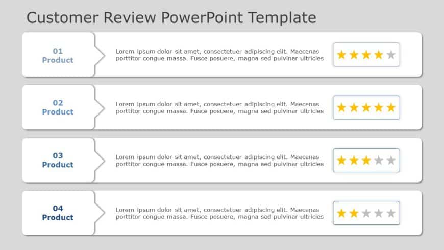 Customer Review 02 PowerPoint Template