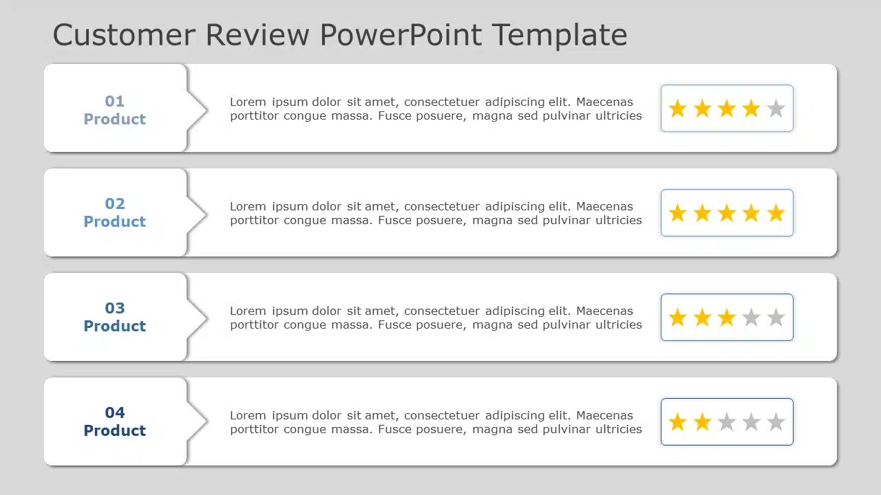 Customer Review 02 PowerPoint Template & Google Slides Theme