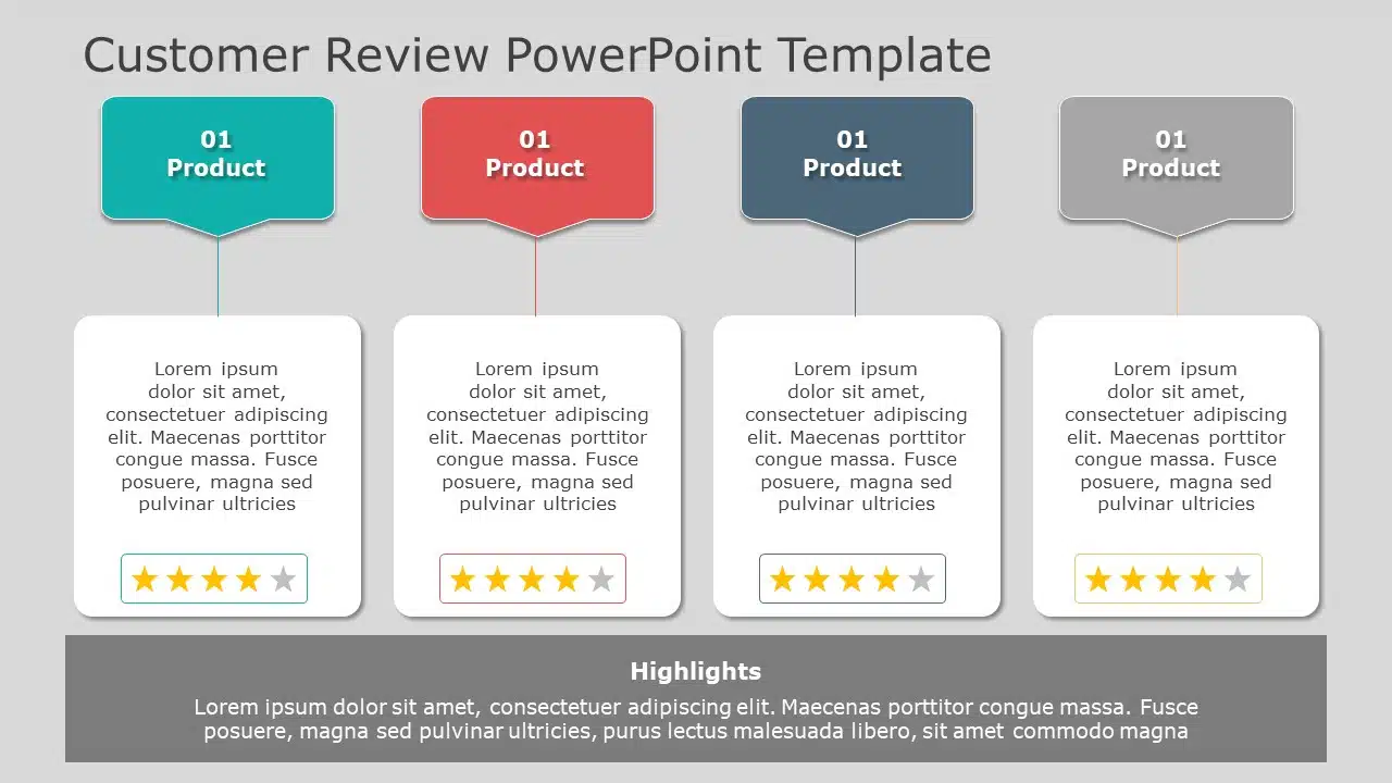 Customer Review 03 PowerPoint Template & Google Slides Theme