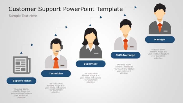 Customer Support 02 PowerPoint Template & Google Slides Theme