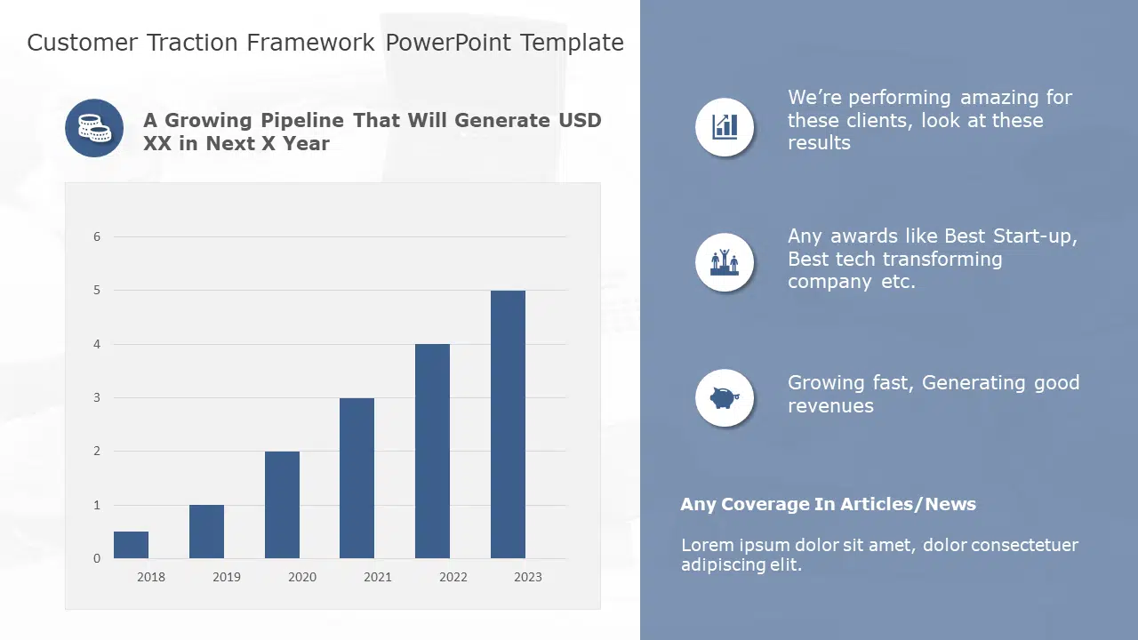 Customer Traction Framework 02 PowerPoint Template & Google Slides Theme