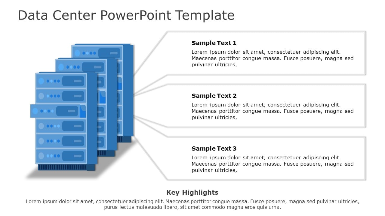 Data Center 03 PowerPoint Template & Google Slides Theme