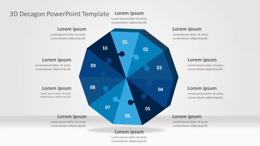 Decagon 01 PowerPoint Template