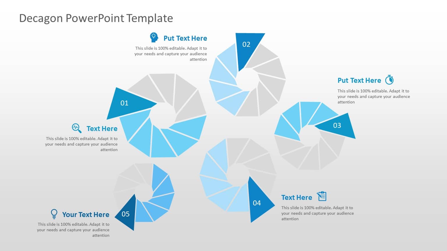 Decagon 03 PowerPoint Template & Google Slides Theme