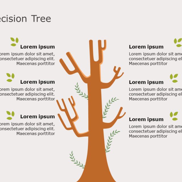 Decision Tree 10 PowerPoint Template