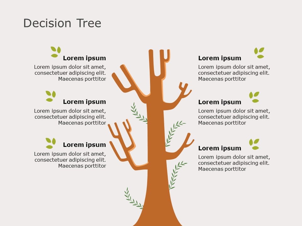 Decision Tree 02 PowerPoint Template & Google Slides Theme