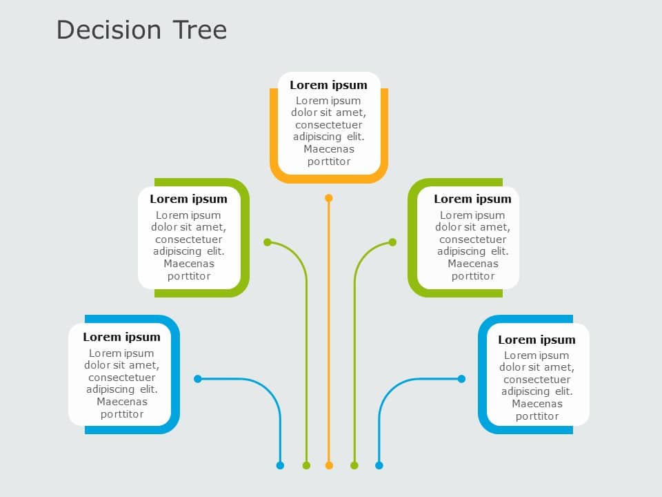 Decision Tree 05 PowerPoint Template