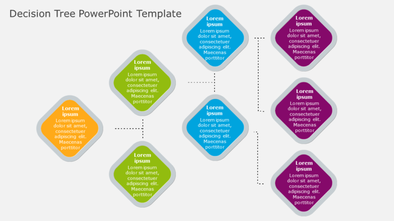 Decision Tree 08 PowerPoint Template & Google Slides Theme