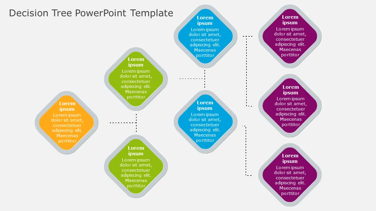 Decision Tree 08 PowerPoint Template & Google Slides Theme