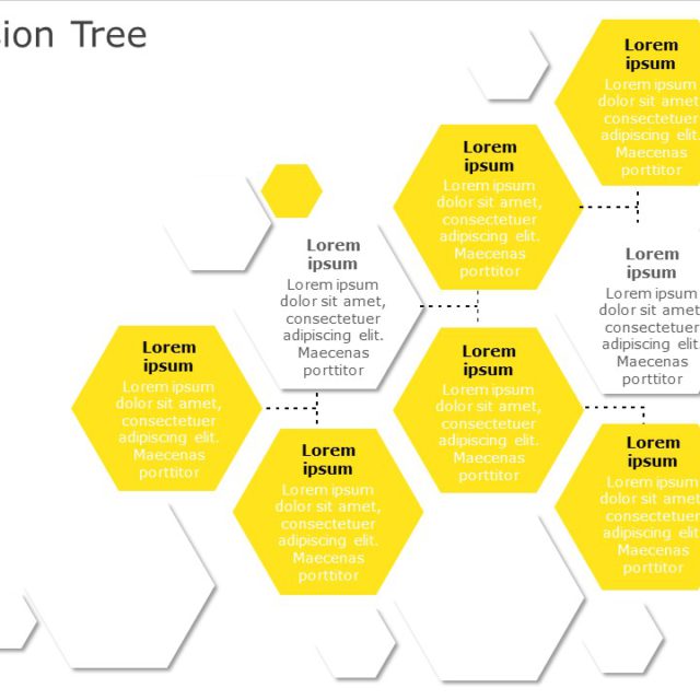 Decision Tree Flow Chart 1 PowerPoint Template | SlideUpLift