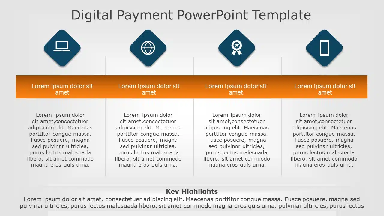 Digital Payment 04 PowerPoint Template & Google Slides Theme