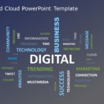 Digital Word Cloud PowerPoint Template & Google Slides Theme