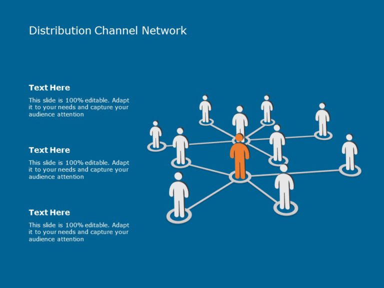 Distribution Channel Network 01 PowerPoint Template