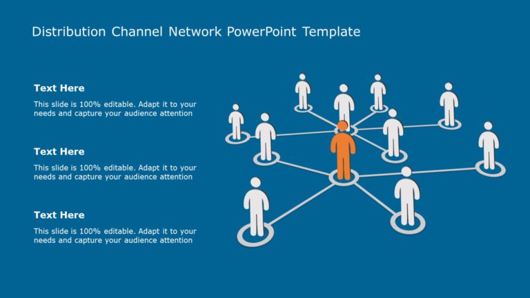 Distribution Channel Network 01 PowerPoint Template & Google Slides Theme