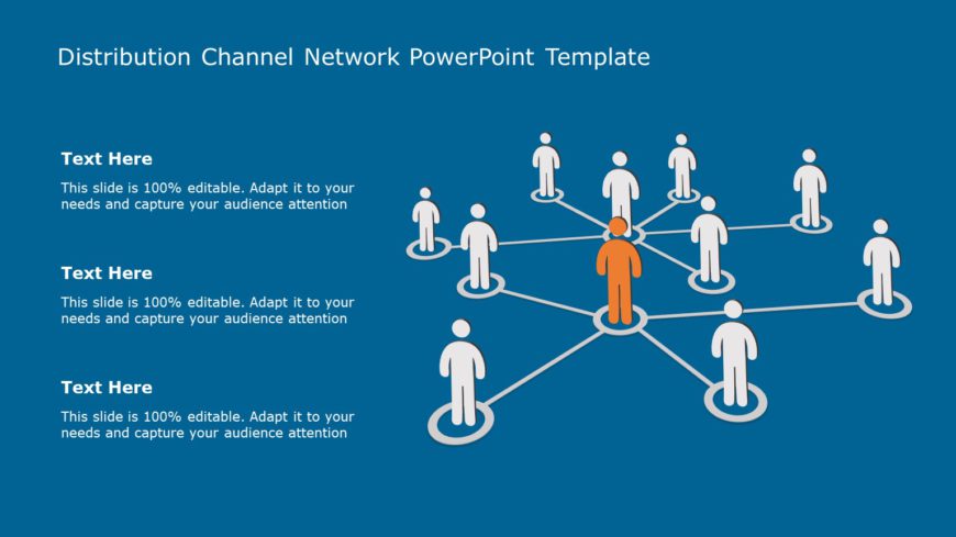 Distribution Channel Network 01 PowerPoint Template