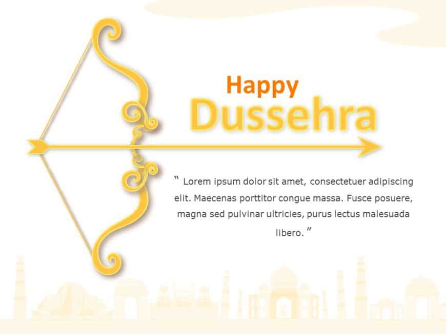 Dussehra PowerPoint Template