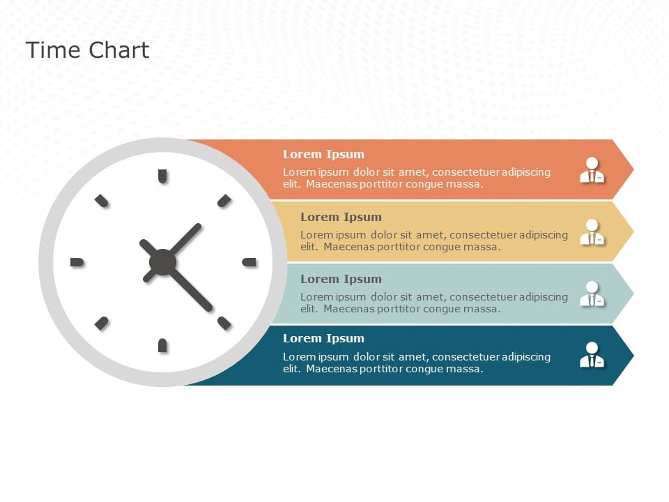 Employee Distribution of Time 01 PowerPoint Template