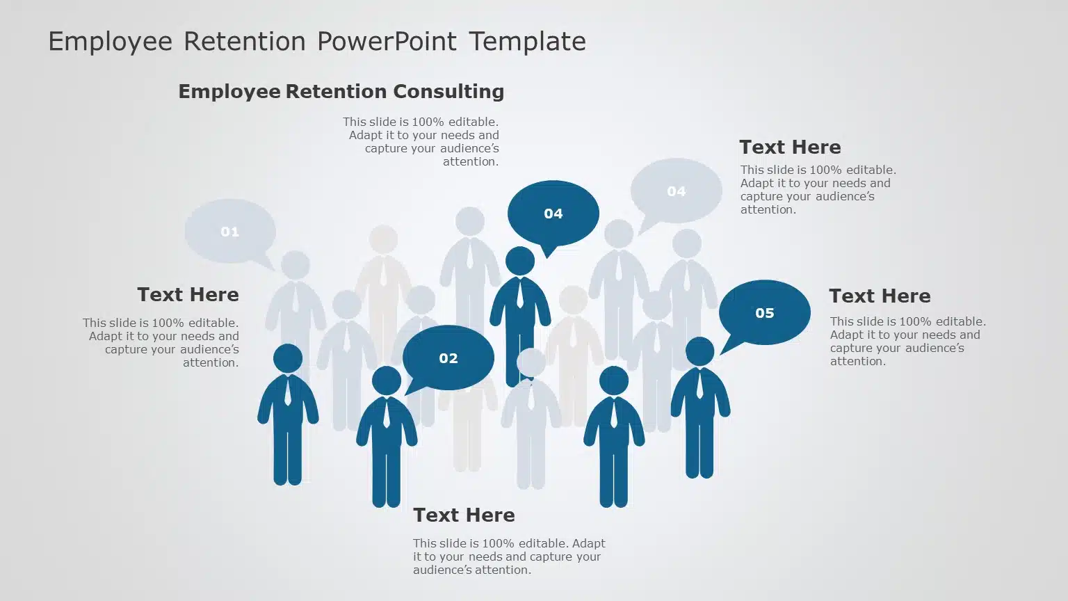 Employee Retention 05 PowerPoint Template & Google Slides Theme