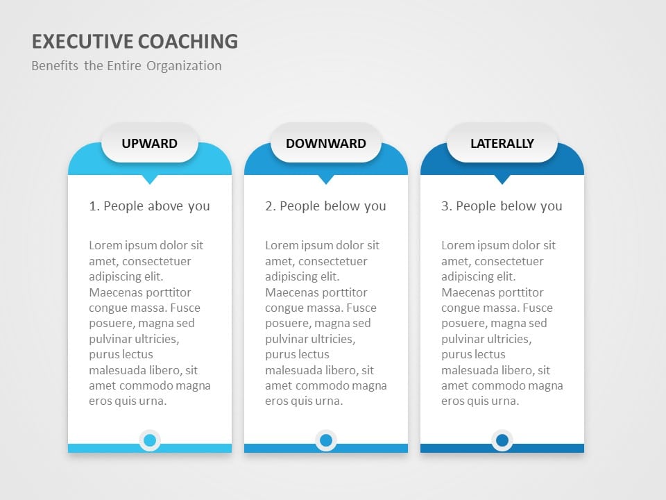 Executive Coaching Training PowerPoint Template & Google Slides Theme