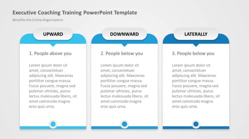 Executive Coaching Training PowerPoint Template