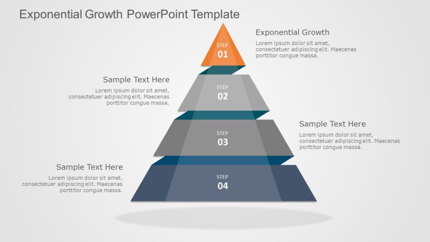 Exponential Growth PowerPoint Template