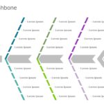 Fishbone Diagram 11 PowerPoint Template & Google Slides Theme