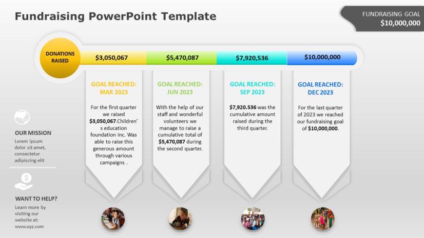 Fundraising 05 PowerPoint Template