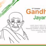 Gandhi Jayanti 01 PowerPoint Template & Google Slides Theme
