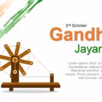 Gandhi Jayanti 02 PowerPoint Template & Google Slides Theme
