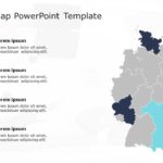 Germany Map 01 PowerPoint Template & Google Slides Theme